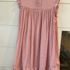 Pink Ruffled Kids Dress